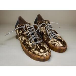 NWOB One Of A Kind TOMS SHOES crushed Velvet Sneakers Rubber Gum Sole Mens 9